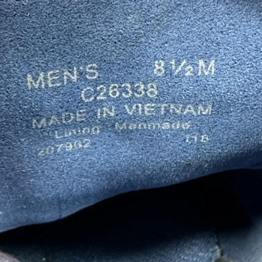 Cole Haan ZeroGrand Mens Size 8.5 (M) Wingtip Oxford Blue Leather‎ Dress Shoes